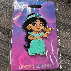 2025 Disney Destination D23 WDI MOG Pin Chibi Heroines Jasmine LE 400